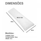 Almofada Veludo Matelassada Escamas 30cm X 70cm Perfil Matela