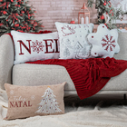 Almofada Veludo Noel 33x55cm