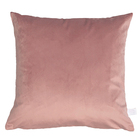 Almofada Veludo Paris 40x40cm Rosa - Capa Com Enchimento