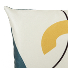 Almofada Quadrada Velveteen Areia 43x43cm Speciatta