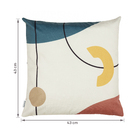 Almofada Quadrada Velveteen Areia 43x43cm Speciatta