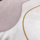 Almofada Quadrada Velveteen Cinza e Rose 43X43cm Belchior