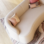 Almofada Quadrada Velveteen Cinza e Rose 43X43cm Belchior