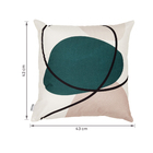 Almofada Velveteen Organic Rose 43x43cm