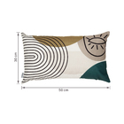 Almofada Velveteen Organic Rose 50x30cm