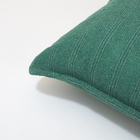 Almofada verde tecelagem 45x45cm Mello