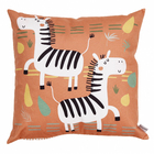 Almofada Quadrada Zebra Tecido Multicolor 12x45cm