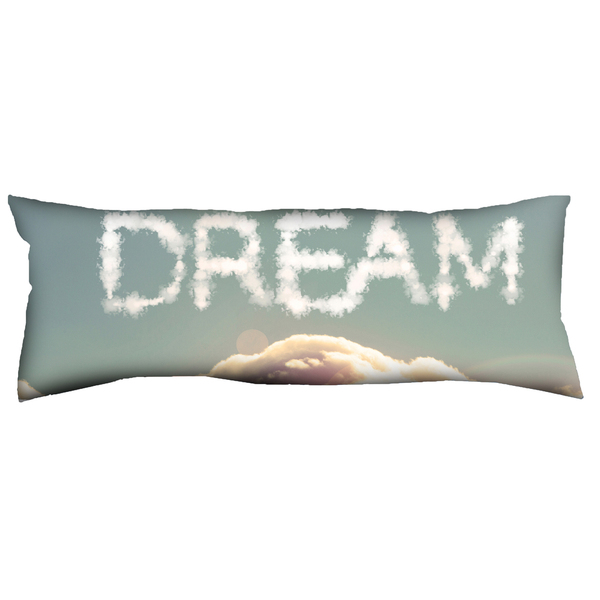 Almofadão De Dormir 35x95cm  Dream Nuvens