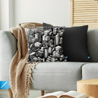 Almofadas 45x45 Cheias Decorativas Estampadas - Cidade 1 Nimb