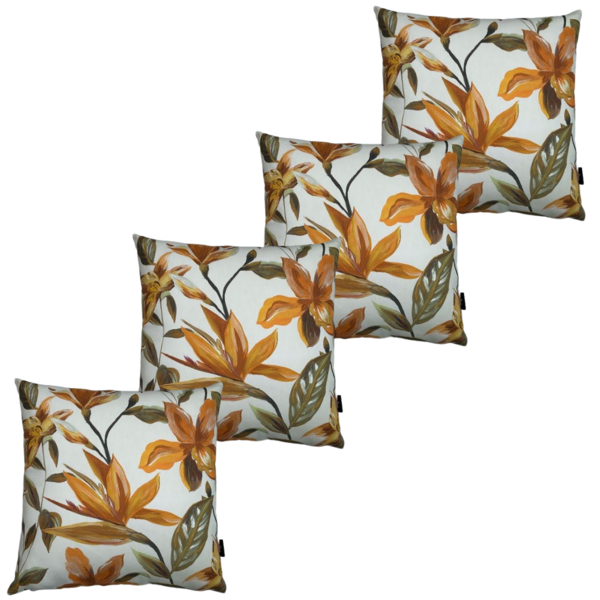 Almofadas Cheias Estampa Digital 100% Algodão Impermeável Fol