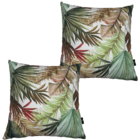 Almofadas Cheias Havana Impermeável Estampa Digital 100% Algo