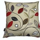 Almofadas Cheias Impermeável Antimofo Folhagens Fundo Bege Ár