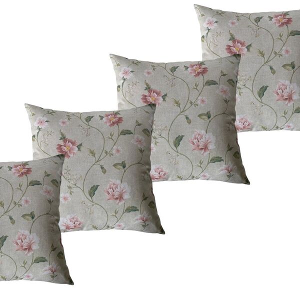 Almofadas Cheias Impermeável Estampa Digital 100% Algodão Kit