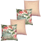 Almofadas Cheias Impermeável Estampa Digital 100% Algodão Kit