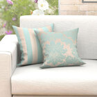 Almofadas Decorativas Para Sala Azul Tiffany Composê Listras