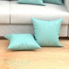 Almofadas Decorativas Para Sala Azul Tiffany Jacquard 45cm X