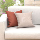 Almofadas Decorativas Para Sala Composê Laranja Telha Medalhã