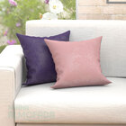 Almofadas Decorativas Para Sala Composê Roxo Medalhão 45cm X