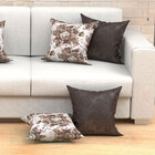 Almofadas Decorativas Para Sala Tabaco Estampada Floral Compo