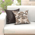 Almofadas Decorativas Para Sala Tabaco Floral Estampada Compo