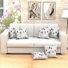 Almofadas Para Sala Estampadas Jornal  45cm X 45cm 6 Unidades