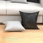 Almofadas Para Sala Preto Medalhão Composê 45cm X 45cm 4 Unid