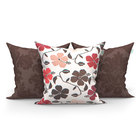 Almofadas para Sofá Marrom Tabaco Medalhão e Florence 45cm x