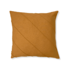 Almofadas Pregas Diagonal Mostarda