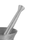 Almofariz Alumínio Polido (socador De Alho) Pequeno