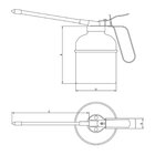 Almotolia 500 Ml Tramontina Pro
