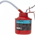 Almotolia De Metal Com Bico Flexível Reservatório De 500 Ml