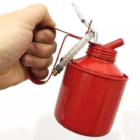 Almotolia De Metal Com Bico Flexível Reservatório De 500 Ml