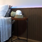 Aloha Painel Ripado Ondulado Fendi Sépia 1,39m² Santa Rita Re