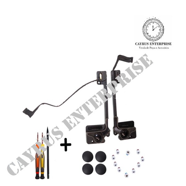 Alto Falantes Macbook Pro 13.3 A1502 - O Par - Com Chaves