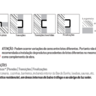 Alufit N°2 Rose Gold Alumínio Fosco 150 Cm