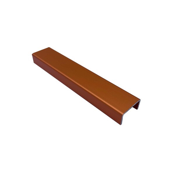 Alufit N°2 Rose Gold Alumínio Fosco 150 Cm