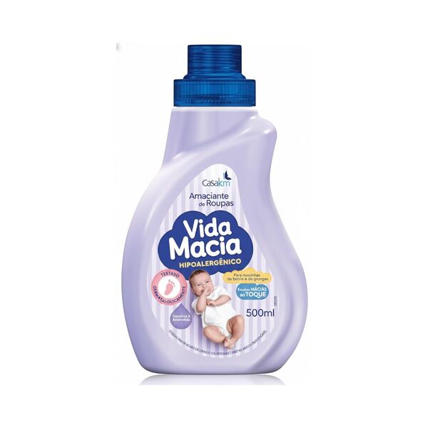 Amaciante Vida Macia Glicerina & Amendoas 500ml
