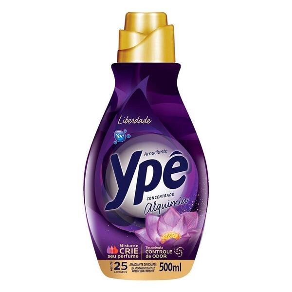 Amaciante Ypê Concentrado Liberdade 500ml Embalagem Com 12 Un