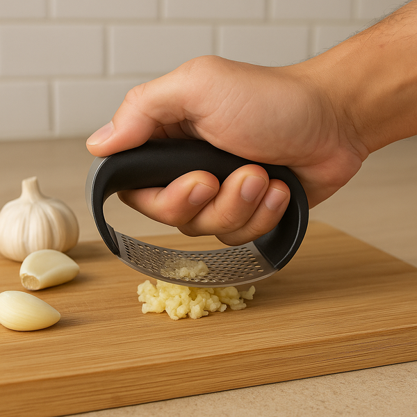 Amassador De Alho Aço Inox - Home & More