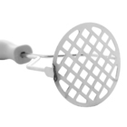 Amassador De Batatas De Aço Inox C/cabo Plástico Cinza