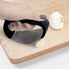 Amassador Triturador Espremedor De Alho Inox Manual Cozinha