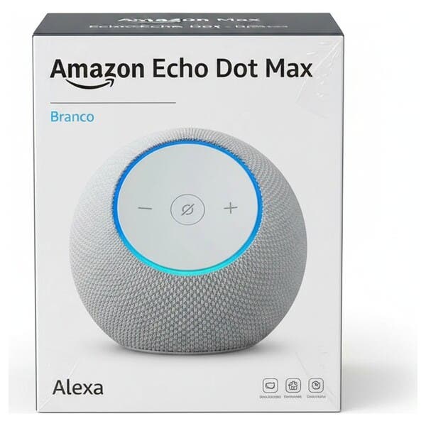 Amazon Echo Dot Max Alexa - Branco | Leroy Merlin