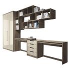 Ambiente Modulado Home Office Doce Vida 9 Peças - Pr Móveis