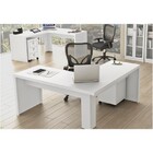 Ambiente Para Home Office 06 Peças Branco - Tecno Mobili