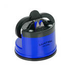 Amolador Afiador De Facas Com Ventosa - Azul