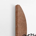 Amor Abstrato Minimalista Frases Arte Quadro Canvas 100x70cm