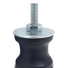 Amortecedor Vibra Stop Coxim N1 5/16 Kit Com 20un