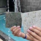 Amostra - Pedra Hijau Lisa Verde 10x10x1cm