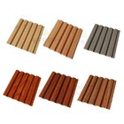 Amostras Painel Ripado Interno Wpc Woopo 15 X 13cm 06 Cores