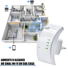 Ampliador Wi-fi 300mbps Repetidor De Sinal Bivolt Maior Alcan